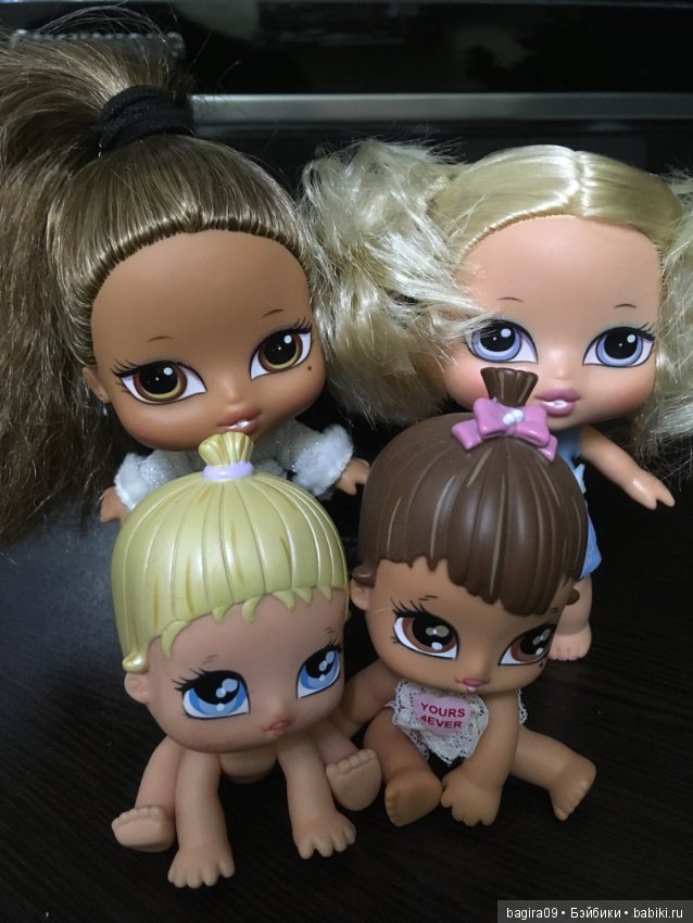 Пополнение коллекции малышками Братц