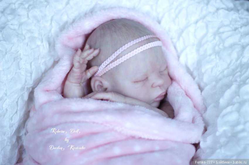 Зефиринка в розовом — Куклы Реборн (Reborn): работы мастеров