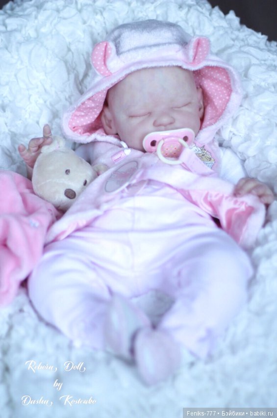 Зефиринка в розовом — Куклы Реборн (Reborn): работы мастеров