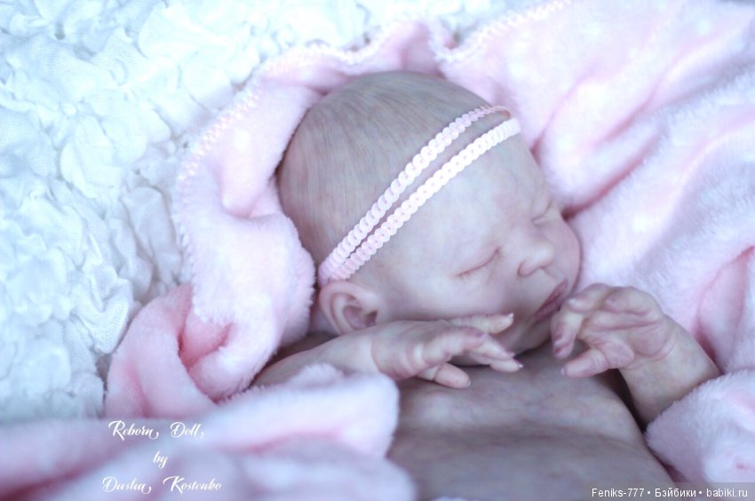 Зефиринка в розовом — Куклы Реборн (Reborn): работы мастеров