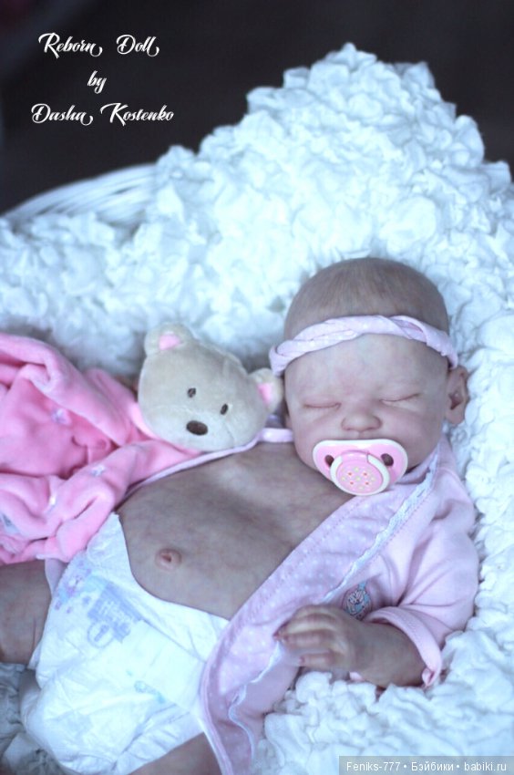 Зефиринка в розовом — Куклы Реборн (Reborn): работы мастеров (фото 2)