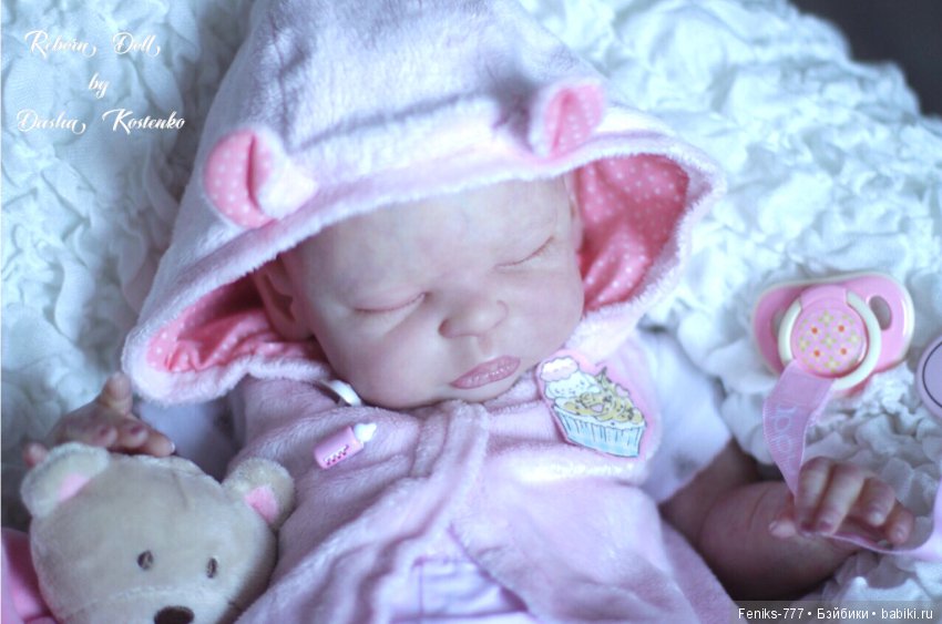 Зефиринка в розовом — Куклы Реборн (Reborn): работы мастеров (фото 10)