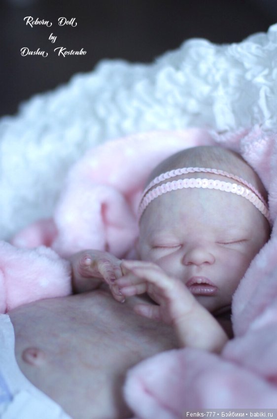 Зефиринка в розовом — Куклы Реборн (Reborn): работы мастеров
