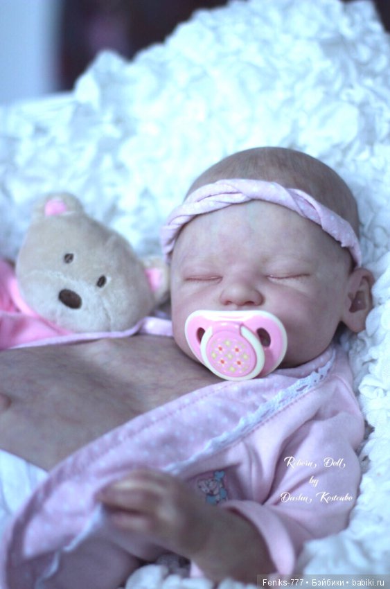 Зефиринка в розовом — Куклы Реборн (Reborn): работы мастеров