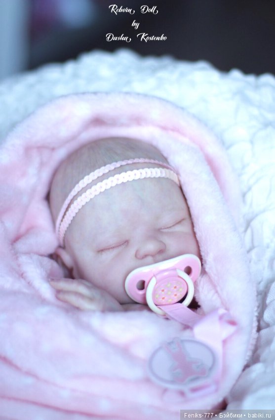 Зефиринка в розовом — Куклы Реборн (Reborn): работы мастеров