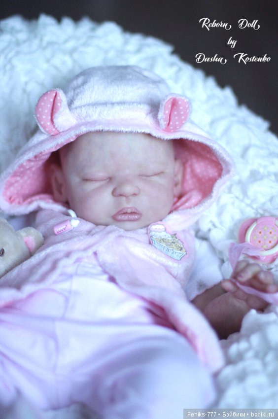 Зефиринка в розовом — Куклы Реборн (Reborn): работы мастеров (фото 9)