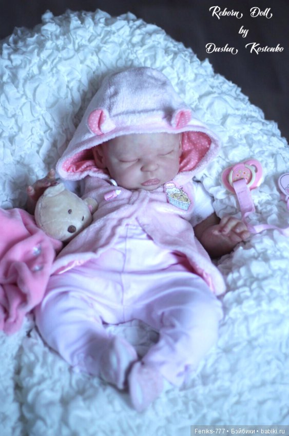 Зефиринка в розовом — Куклы Реборн (Reborn): работы мастеров (фото 8)