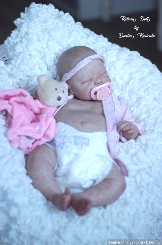 Зефиринка в розовом — Куклы Реборн (Reborn): работы мастеров (фото 3)