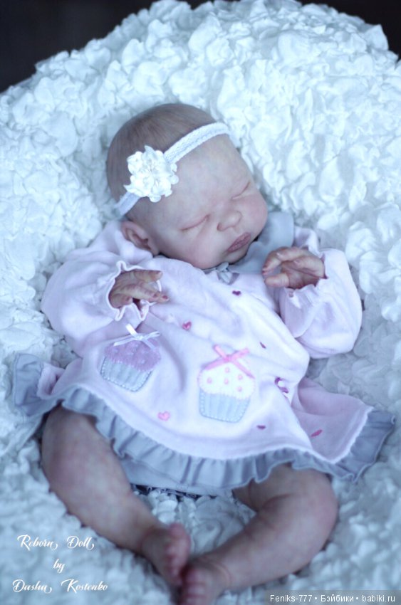 Зефиринка в розовом — Куклы Реборн (Reborn): работы мастеров