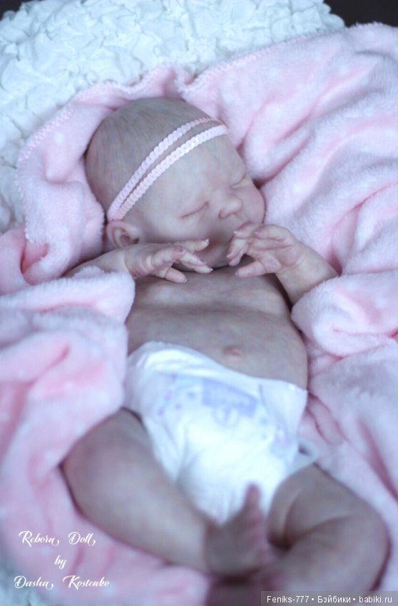 Зефиринка в розовом — Куклы Реборн (Reborn): работы мастеров