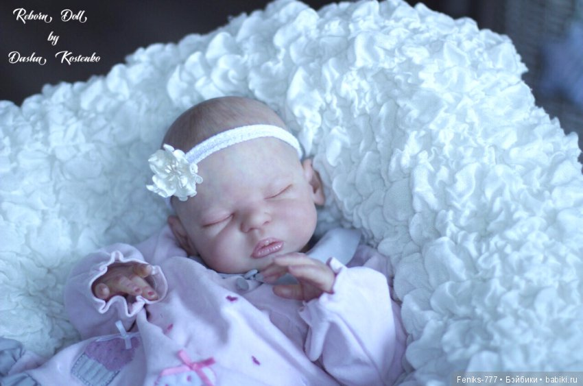 Зефиринка в розовом — Куклы Реборн (Reborn): работы мастеров