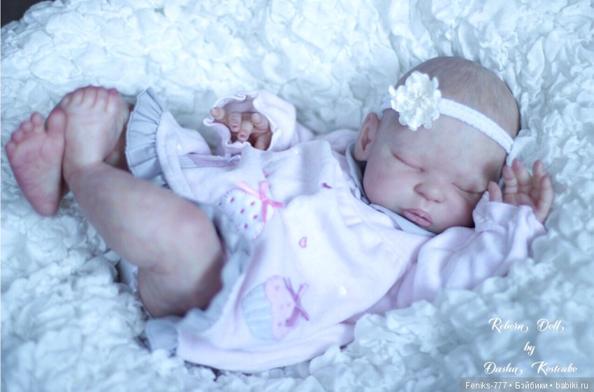Зефиринка в розовом — Куклы Реборн (Reborn): работы мастеров