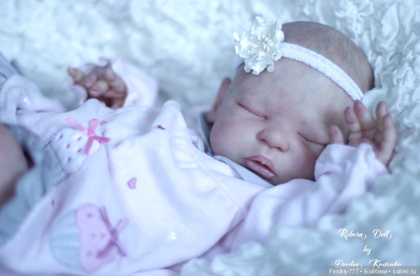 Зефиринка в розовом — Куклы Реборн (Reborn): работы мастеров