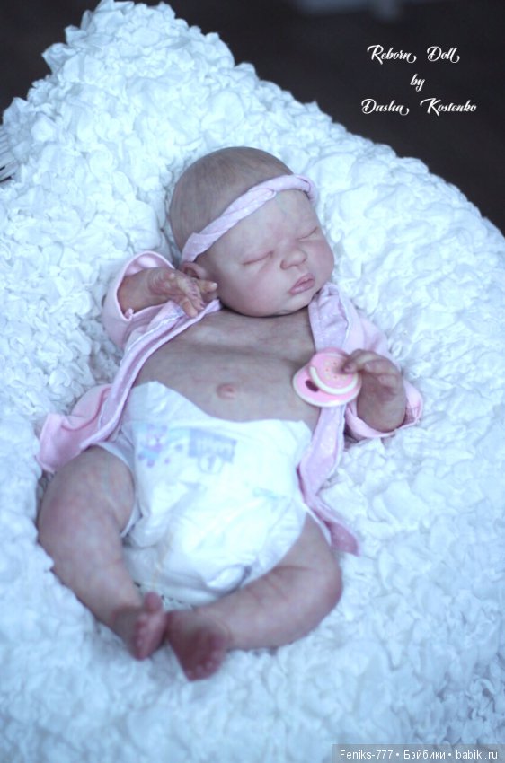 Зефиринка в розовом — Куклы Реборн (Reborn): работы мастеров (фото 4)