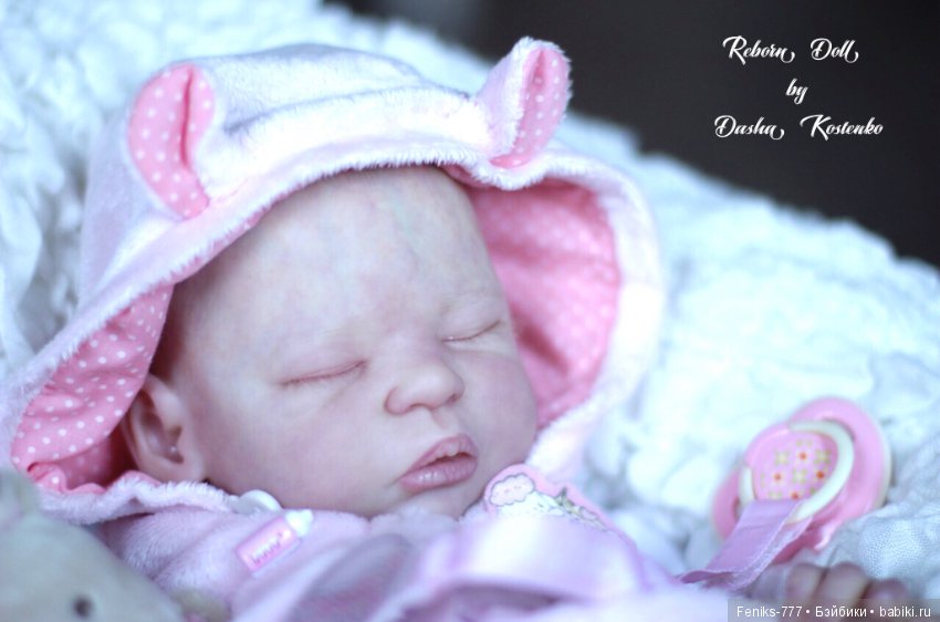 Зефиринка в розовом — Куклы Реборн (Reborn): работы мастеров