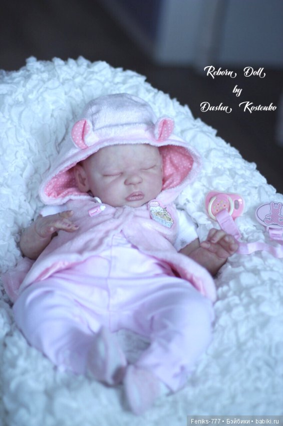 Зефиринка в розовом — Куклы Реборн (Reborn): работы мастеров (фото 6)