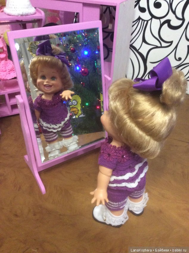 Мебель для кукол Паола Рейна и не только....в розовом