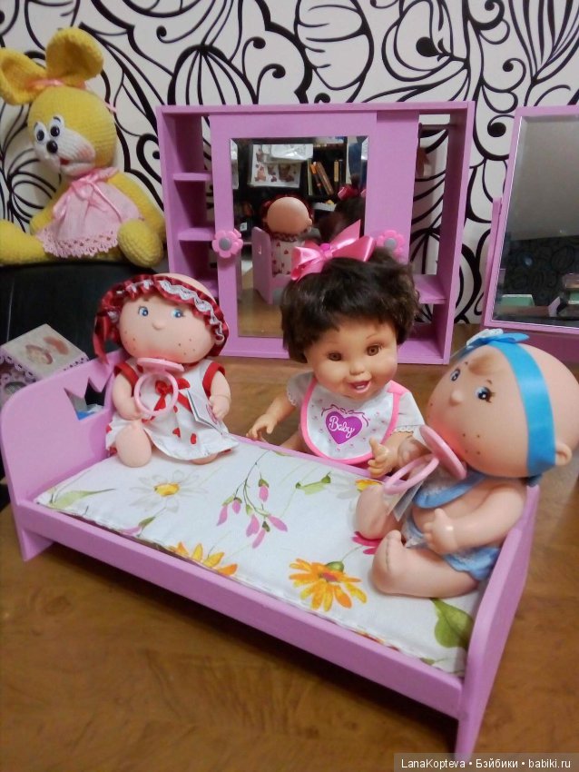 Мебель для кукол Паола Рейна и не только....в розовом (фото 4)