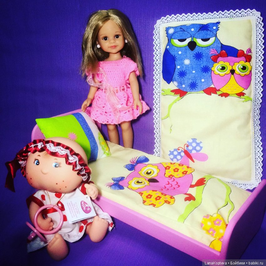 Мебель для кукол Паола Рейна и не только....в розовом