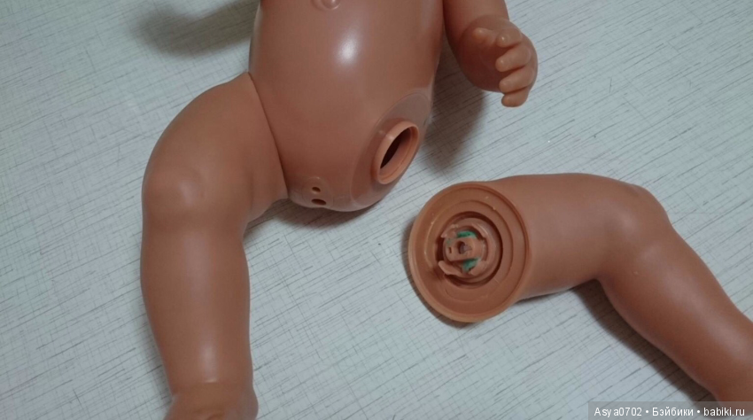 Реставрация куклы Беби Борн. Возможно ли в этой ситуации чем-то помочь малышу