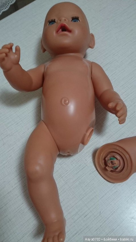 Реставрация куклы Беби Борн. Возможно ли в этой ситуации чем-то помочь малышу (фото 2)