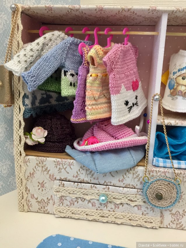 Коробка от водяного пистолета + немного фантазии и времени = гардеробная (фото 5)