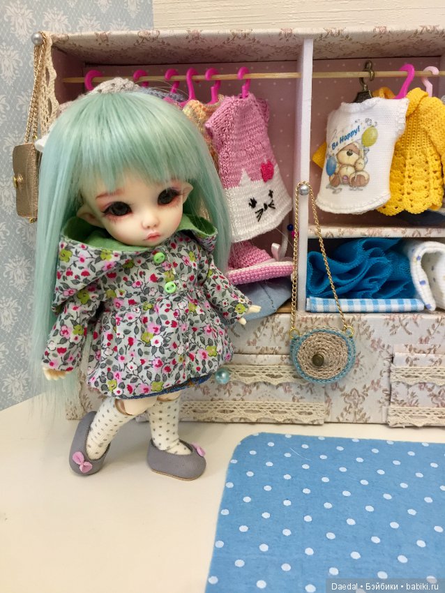 Коробка от водяного пистолета + немного фантазии и времени = гардеробная (фото 7)