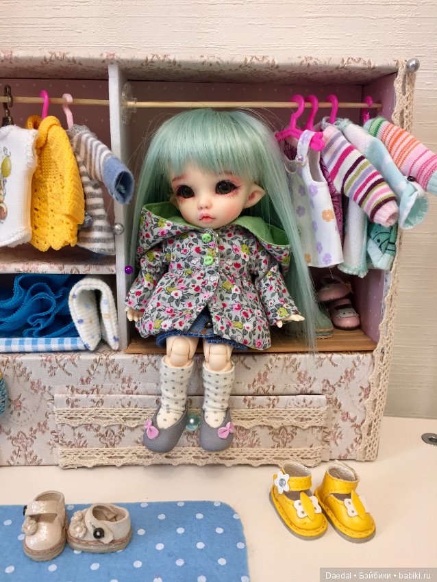 Коробка от водяного пистолета + немного фантазии и времени = гардеробная (фото 6)