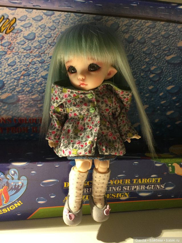 Коробка от водяного пистолета + немного фантазии и времени = гардеробная (фото 2)