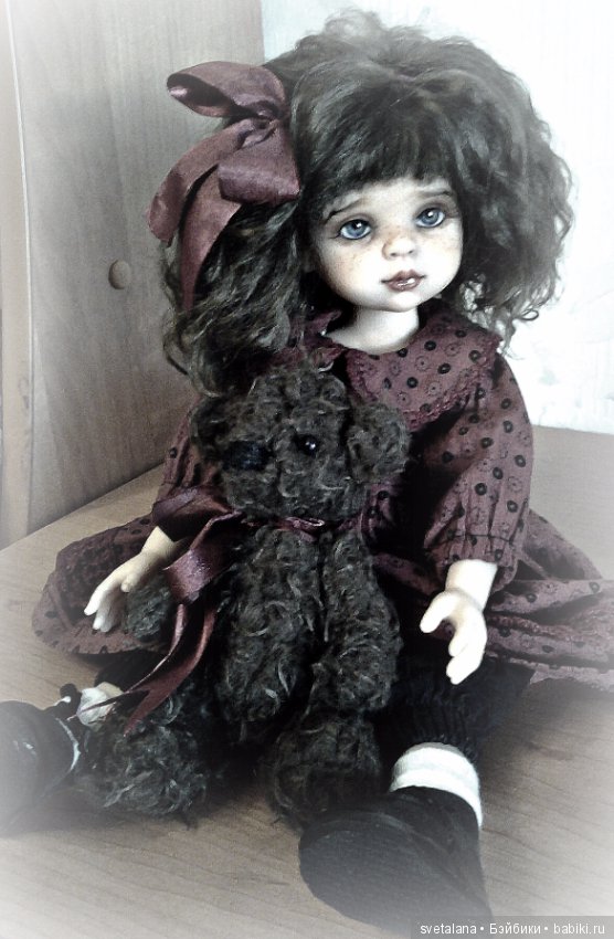 Дуняша. ООАК куколки Паола Рейна (фото 4)
