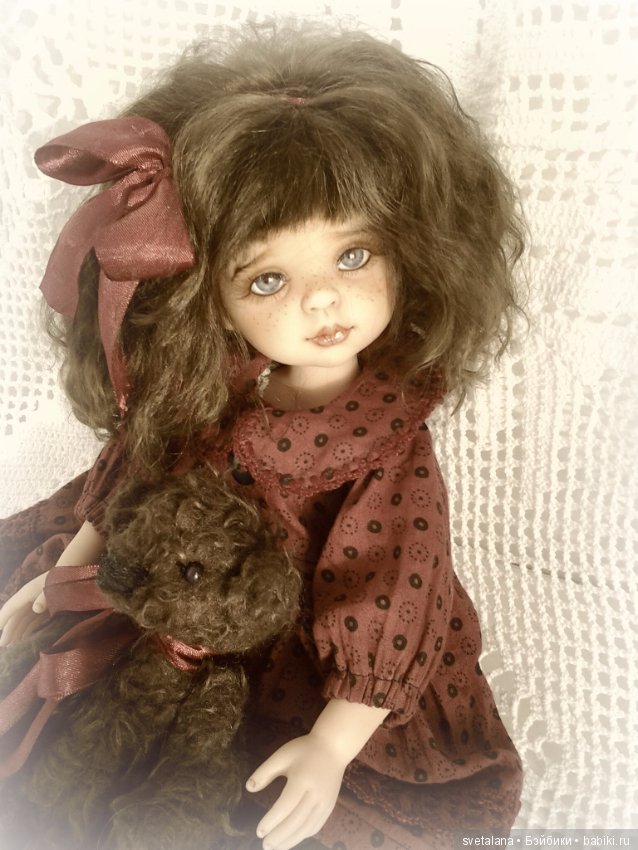 Дуняша. ООАК куколки Паола Рейна