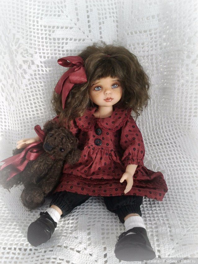 Дуняша. ООАК куколки Паола Рейна