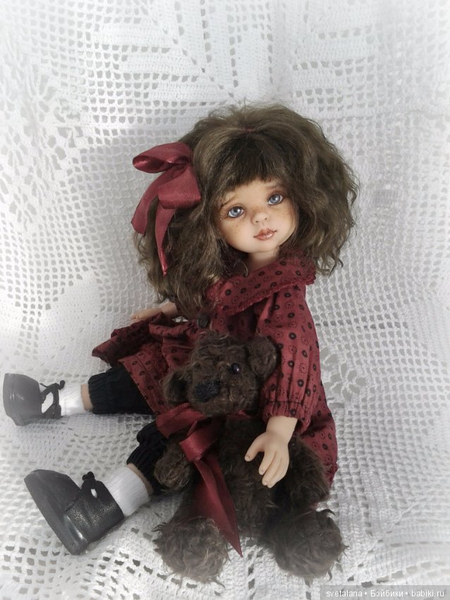 Дуняша. ООАК куколки Паола Рейна