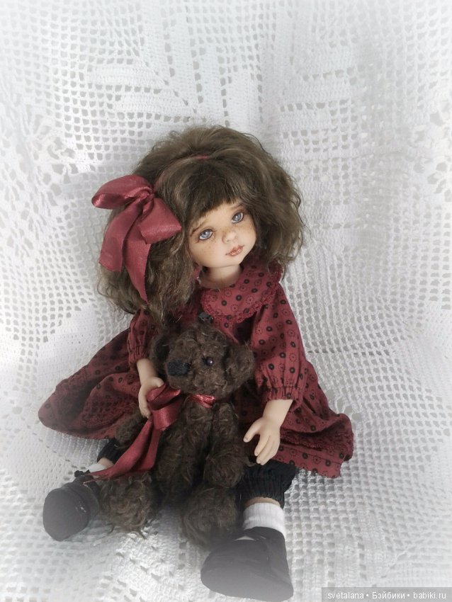 Дуняша. ООАК куколки Паола Рейна (фото 7)