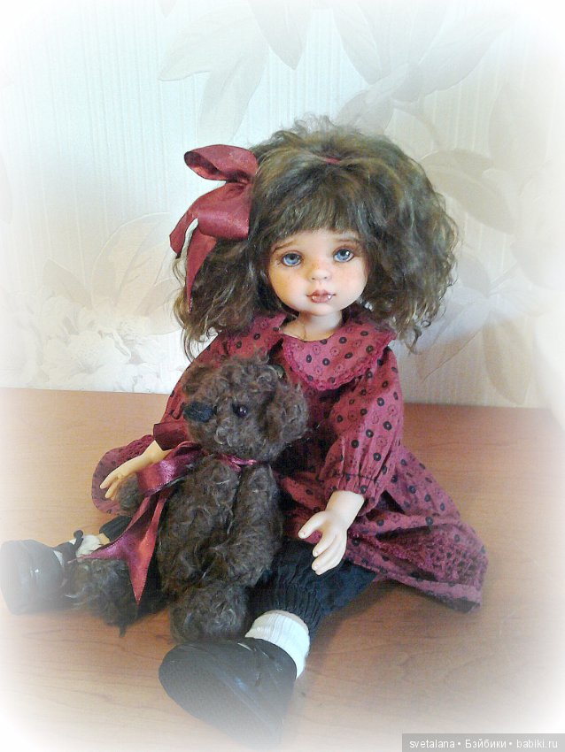 Дуняша. ООАК куколки Паола Рейна (фото 3)