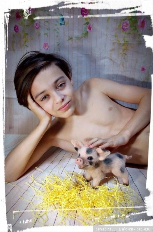 Мой первый поросенок — Валяные игрушки из шерсти: сухое валяние