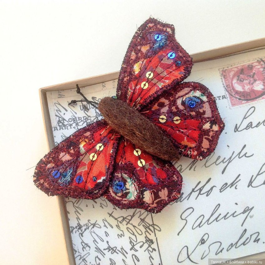 Потрясающие текстильные насекомые от Heather Everitt