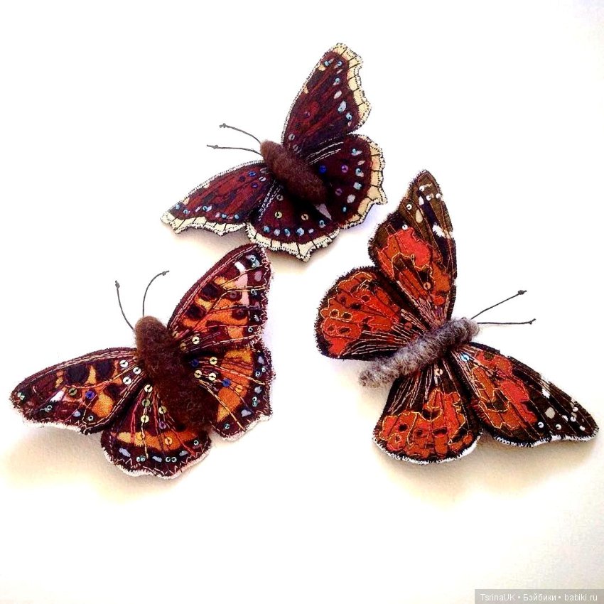 Потрясающие текстильные насекомые от Heather Everitt (фото 8)