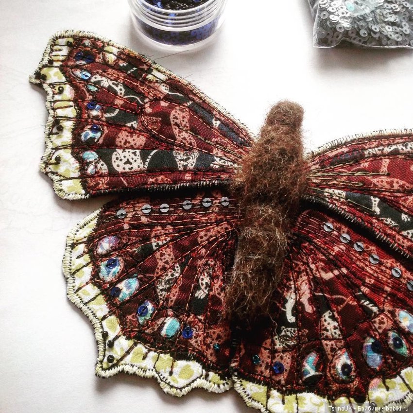 Потрясающие текстильные насекомые от Heather Everitt