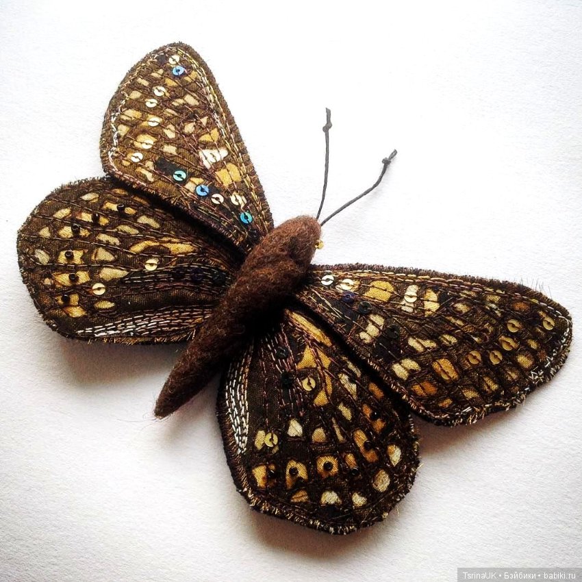 Потрясающие текстильные насекомые от Heather Everitt