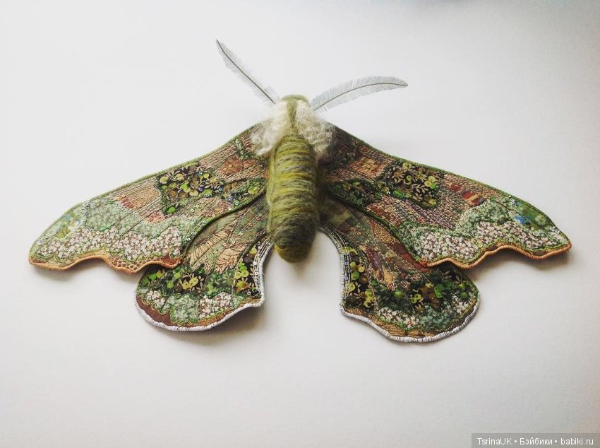 Потрясающие текстильные насекомые от Heather Everitt (фото 6)