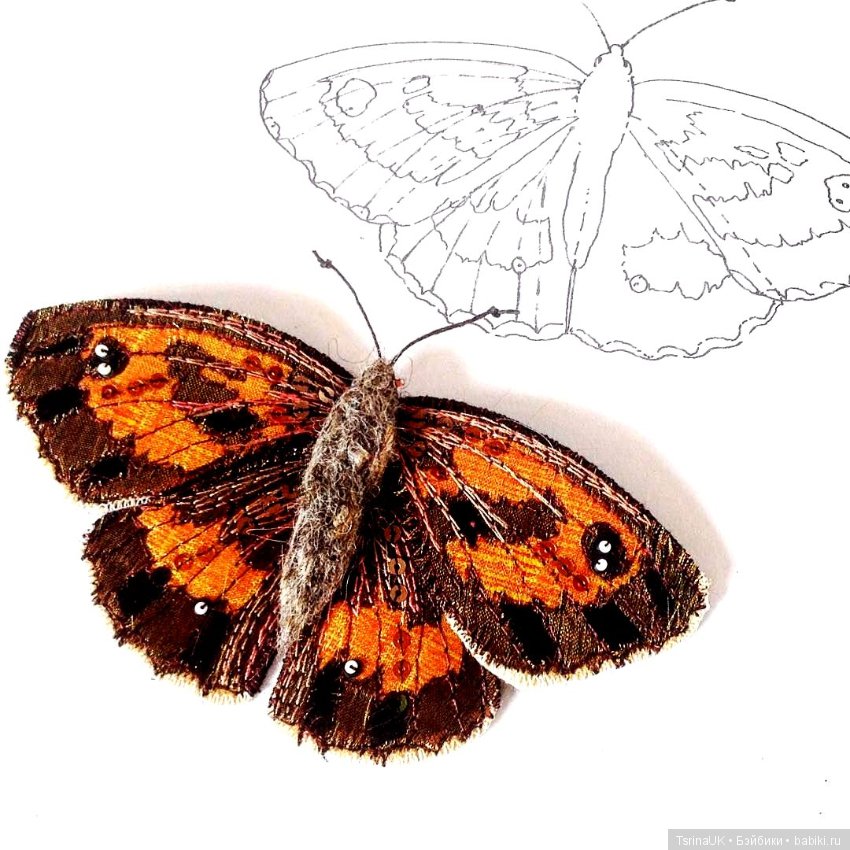 Потрясающие текстильные насекомые от Heather Everitt