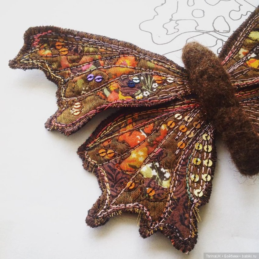 Потрясающие текстильные насекомые от Heather Everitt