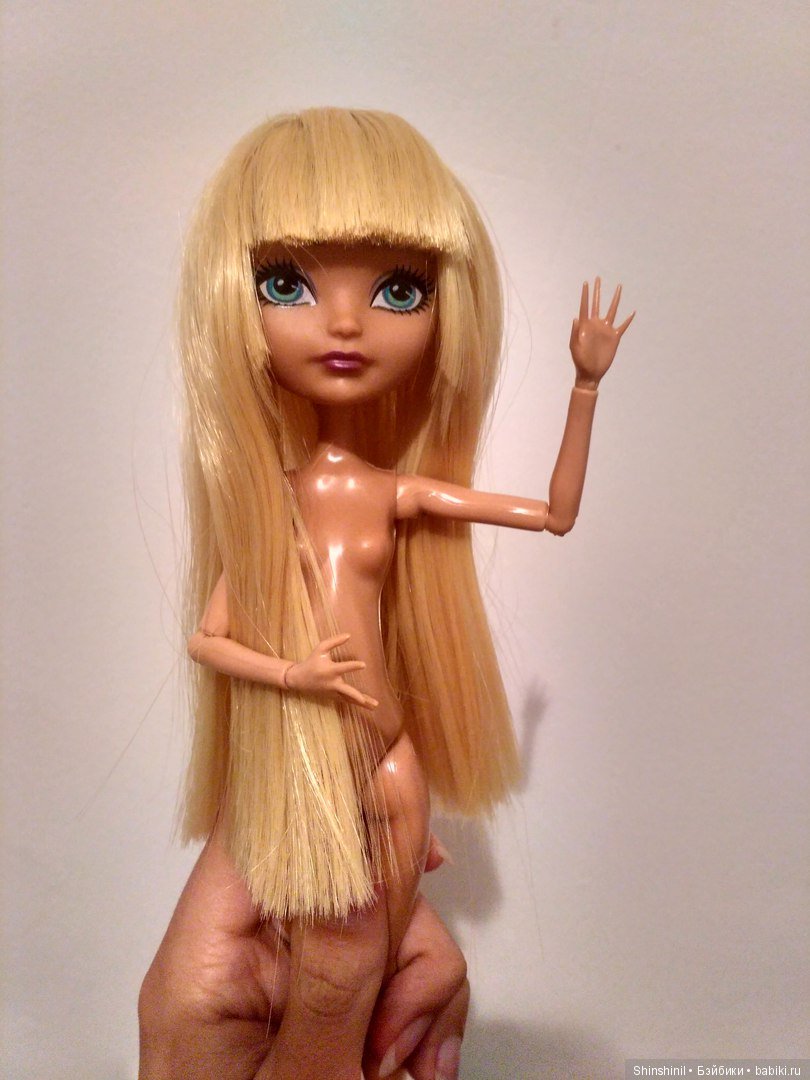 Первый опыт по созданию париков для кукол (фото 3)