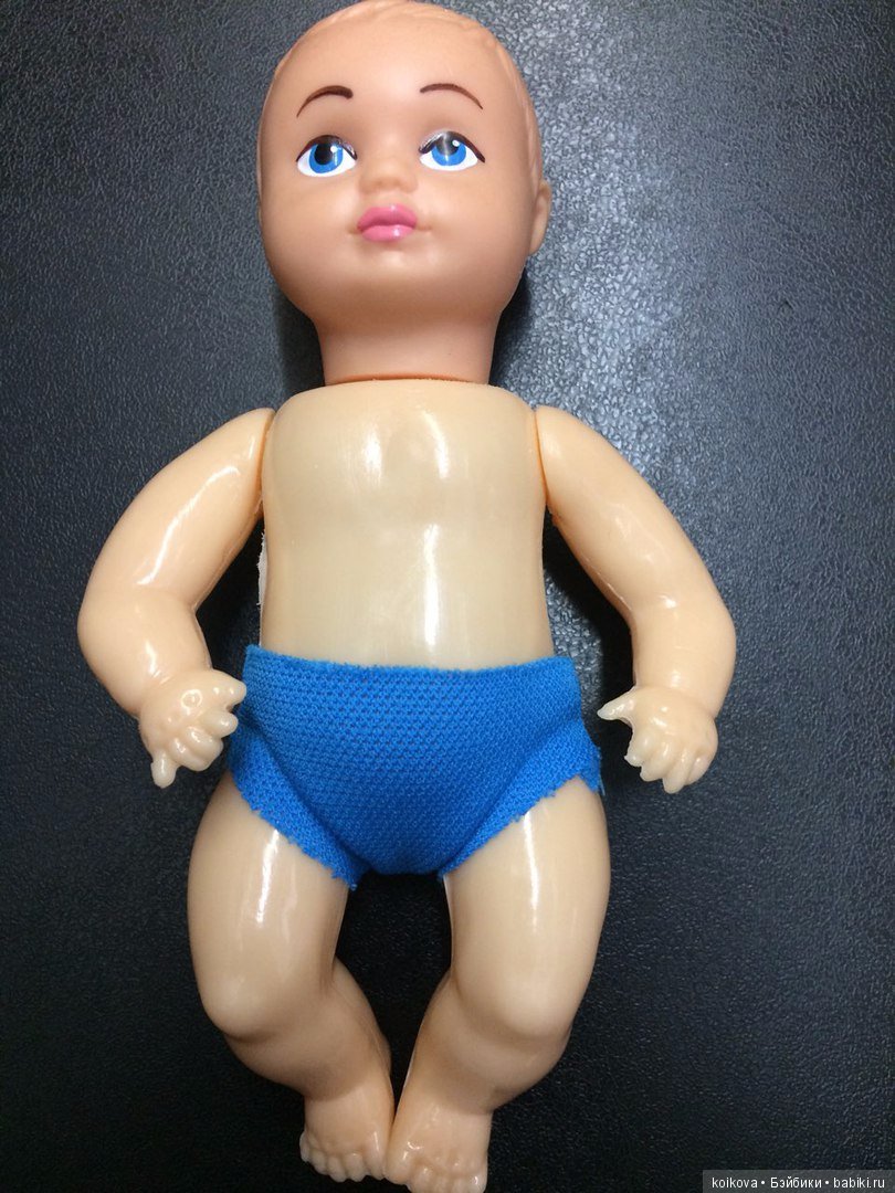 Пупсик Андрюша от Инны мамы Весна 15см (фото 2)