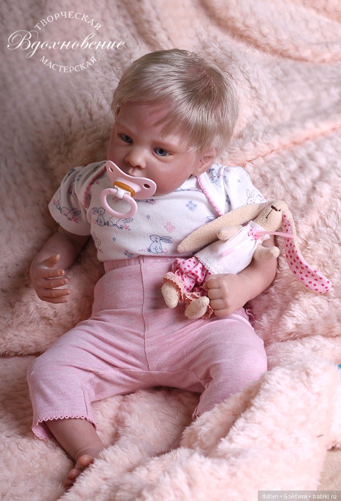 Кукла реборн из лимитированного молда Мелани от Ирины Капланской