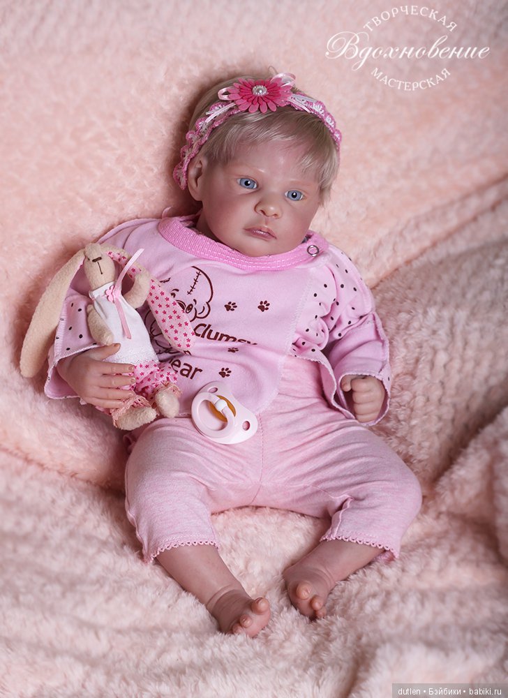 Кукла реборн из лимитированного молда Мелани от Ирины Капланской