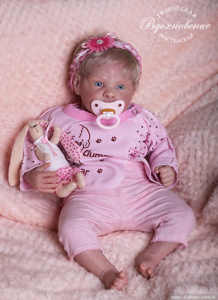 Кукла реборн из лимитированного молда Мелани от Ирины Капланской