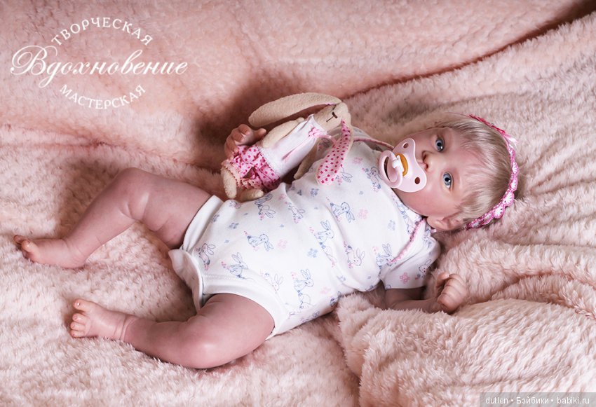 Кукла реборн из лимитированного молда Мелани от Ирины Капланской (фото 4)