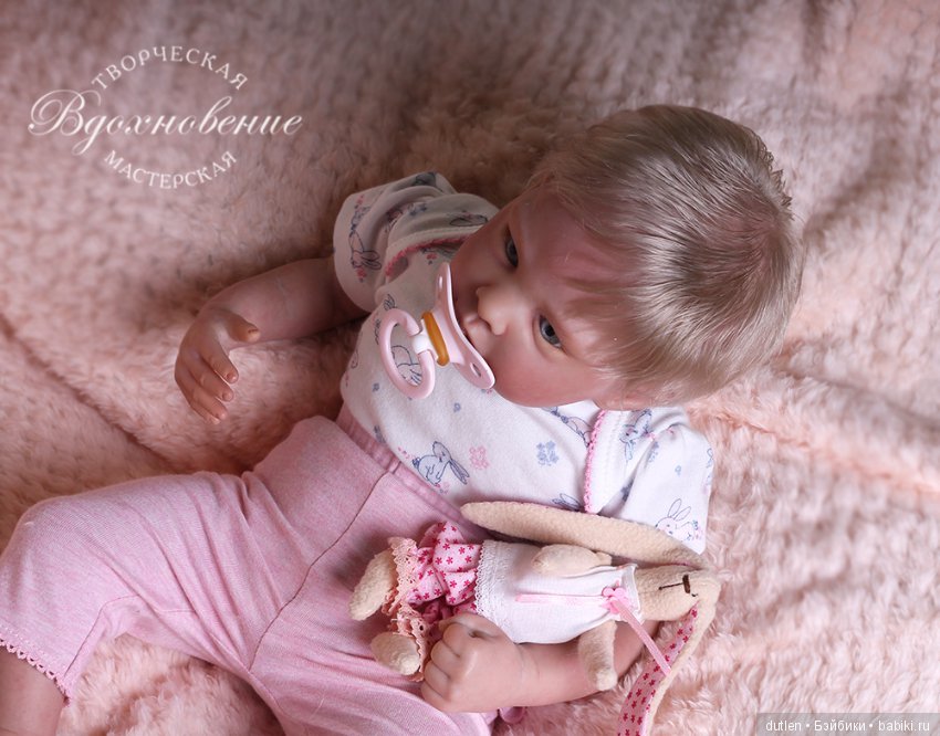 Кукла реборн из лимитированного молда Мелани от Ирины Капланской